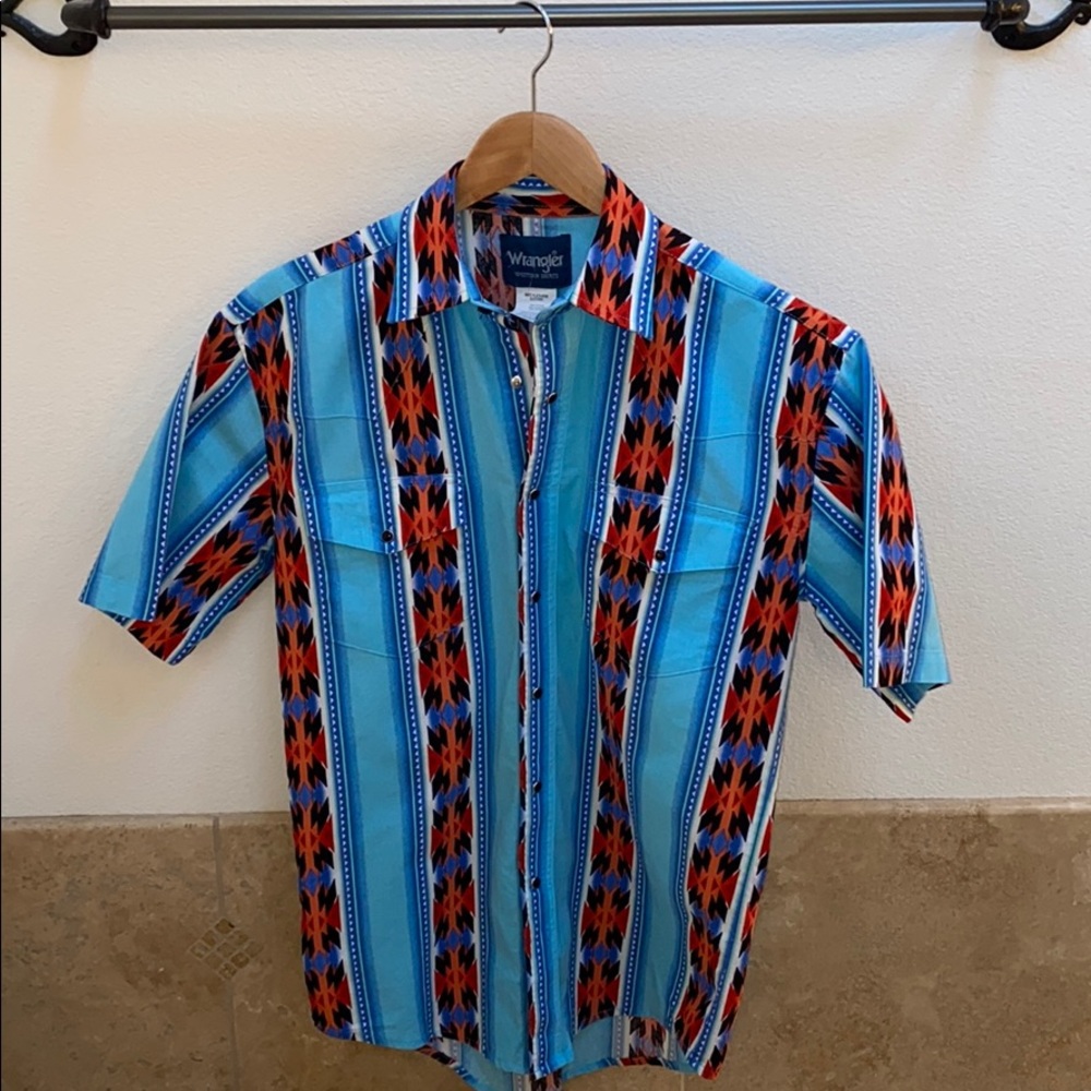 Wrangler Vintage Western Button Up - Small